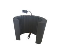 Bonnet Anti-Vent pour Microphone D'Enregistrement F5, Écran D'Insonorisation, Housse Insonorisante, Housse Insonorisante en Mousse Haute Densité