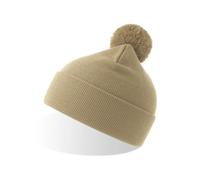 Bonnet Atlantis Headwear Wind-S With Pompom Beige TU