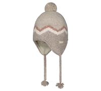 Barts Bonnet Peruvien Lotey Enfant/Femme - en Tricot avec Doublure Hiver Automne-Hiver - Taille Unique Beige