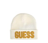 Bonnet avec logo fille Guess Blanc M