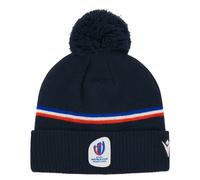 Bonnet avec pompon Macron RWC France 2023 Bleu M