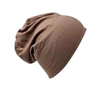 Bonnet bandana hijab en coton extensible pour protéger les cheveux des patients, moka, taille unique