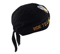 Bonnet Bandana respirant en coton Durag Headwrap cap Pirate cap Skull Caps Homme Femme, Yh-10, taille unique