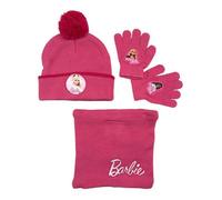 Bonnet BARBIE tour de cou gant license officiel Barbie Taille unique