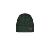 Barts Bonnet a Revers Haakon Femme/Homme - pour l'hiver en Tricot avec Revers, Doublure Hiver Automne-Hiver - Taille Unique Olive