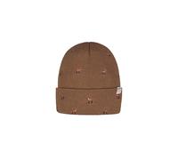 Barts Bonnet Beanie Vinston Fox Bonnet à Revers (Taille Unique - Marron)