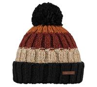 Bonnet - BARTS - Wilhelm - Rouge - Hiver - Mélange de mailles à rayures