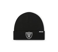 Bonnet basique FOCO pour homme avec logo NFL des Las Vegas Raiders, couleur de l' quipe