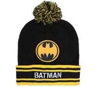 Bonnet - Batman - Noir et Jaune - Acrylique - Enfant - Hiver