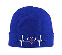 Bonnet Battements de cœur Amoureux Bonnet Hiver Chaud 53-59CM | Confortable Bonnet de Pêcheur épais Chapeau de Crâne à Revers épais Souple