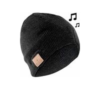 : Bonnet ''Beanie'' Bluetooth avec micro-casque intégré - noir