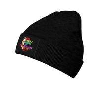 Bonnet Beanie C'est Drôle Quand L'In Devient Loi, La Résistance Devient Devoir Bonnet d'hiver Souple Bonnets Tricoté Moderne Classics Basic Beanie pour Quotidienne Homme Femme Sport
