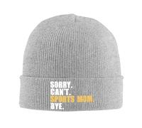 Bonnet Beanie Désolé, Je Ne Peux Pas Faire De Sport, Maman. Au Revoir, Menotté. Bonnet d'hiver Confortable Bonnets en Tricot Respirant Bonnets Tricoté pour Homme Femme Printemps Automne