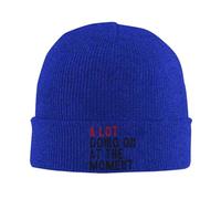 Bonnet Beanie Il Se Passe Beaucoup De Choses en Ce Moment. Bonnets en Tricot Chaud Bonnets Tricoté Respirant Classics Basic Beanie pour Automne Sport Quotidienne