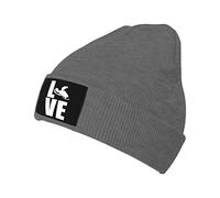 Bonnet Beanie J'adore La Motoneige Knit Beanies Slouch Bonnets Tricoté Unisexe Classics Basic Beanie pour Quotidienne Hiver Course