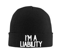 Bonnet Beanie Je suis Un Fardeau Bonnets en Tricot Chaud Classics Basic Beanie Unisexe Bonnets Tricoté pour Printemps Sport Quotidienne