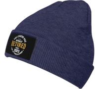 Bonnet Beanie La Légende A Officiellement Retiré Les Bonnets pour Hommes De La Collection 2023. Bonnets en Tricot Respirant Classics Basic Beanie Extensible Chapeau d'hiver
