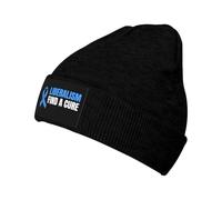 Bonnet Beanie Le Libéralisme Trouve Une Solution Doux Beanie Tricoté Léger Casquette Docker pour À Pied Hiver La Rue