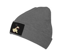 Bonnet Beanie Musiques De Carlin Chapeau d'hiver Respirant Bonnets Tricoté Souple Bonnets en Tricot pour Shopping Homme Femme Printemps