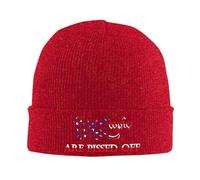 Bonnet Beanie Nous, Le Peuple, Sommes en Colère. Bonnets en Tricot Confortable Bonnet d'hiver Unisexe Knit Beanies pour Hiver Printemps Course