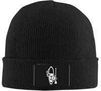 Bonnet Beanie Planche De Paddle À Fleurs Chapeau d'hiver Souple Bonnets en Tricot Moderne Knit Beanies pour Printemps Course Shopping