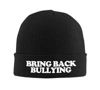 Bonnet Beanie Rétablissons Le Harcèlement Scolaire. Bonnet d'hiver Souple Bonnets en Tricot Doux Knit Beanies pour Hiver Printemps Quotidienne