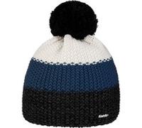 Bonnet Beanie Star Pompon RL by Eisbär noir One Size