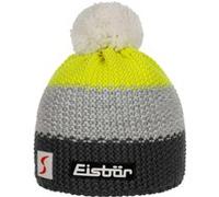 Bonnet Beanie Star Skipool Kids by Eisbär gris-jaune One Size