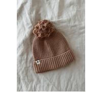 Bonnet Bébé En Maille - Nougat
