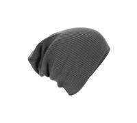 Bonnet Beechfield Adulte - Gris - Tricot double épaisseur - Coupe souple