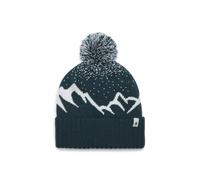 Black Diamond Tom Pom Beanie Bleu