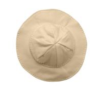 Bonnet Blanc Marque Chapeau de poupée décoratif coloré de 45 cm, chapeau de soleil pour poupée fille, décorations de jeu, chapeaux de costume pour poupées enfants Casquette Bleue (Beige, One Size)