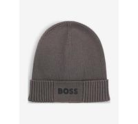 Bonnet Boss Green Asic Beanie gris foncé