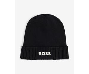 Bonnet Boss Green Asic Beanie noir pur