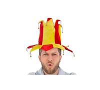 Bonnet Bouffon 14 pointes Drapeau Espagne