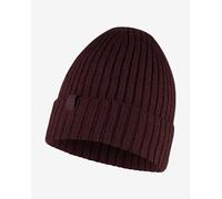 Bonnet Buff Merino Wool Knit Norval grenat femme