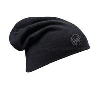 Bonnet Buff Merino Wool Thermal Loose Solid Black