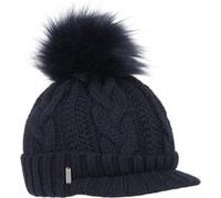 Bonnet Cable Knit Britta by McBURN bleu foncé One Size
