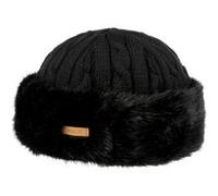 Bonnet Cable Knit Faux Fur by Barts noir One Size