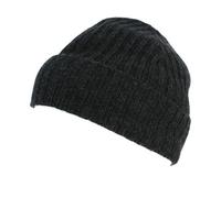 Bonnet cachemire - TONY & PAUL - KHAN - Noir Charbon - Mixte