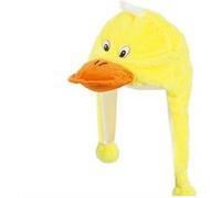 Fiestas Guirca Bonnet canard en polyester jaune - Taille unique