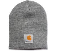 Bonnet - Carhartt - Tricoté - 100% Acrylique - Gris Clair - Double Épaisseur