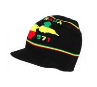 Bonnet Casquette Gwada 971 Noir Fashion Guadeloupe - Taille Unique - Noir