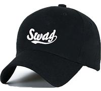 Bonnet Casquette Snapback Baseball SWAG OMG 1994 Hip-Hop en Noir/Blanc avec les ASAP Bad Hair Day