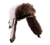 Bonnet Chapka avec doublure type fourrure - Blanc - S Pearl Urban