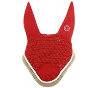 EQUITHEME Bonnet Polyfun - Couleurs - Rouge, Taille Equipement Cheval - Poney