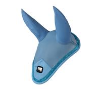 Bonnet chasse-mouches pour cheval EQPRO Brillance Bleu Full