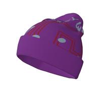 Bonnet Chaud et Extensible en Maille pour Hommes et Femmes, Orné d'un Motif Animal, pour Les Activités de Plein Air par Temps Froid comme La Course à Pied Ou Le Patinage. 19 One Size