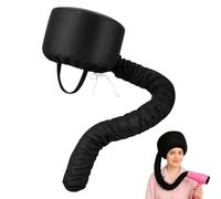Bonnet Chauffant Cheveux, Casque pour Sèche Cheveux Bouclés Femme Professionnel, Bonnet Casque Chauffant Cheveux pour Sécher Soin pour Le Style de Séchage Curling Conditionnant en Profondeur(Noir)