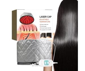 Bonnet chauffant Deep Conditioning - Chapeau électrique réglable - Traitement des cheveux - Thérapie nutritionnelle restauratrice avec 2 modes de contrôle - Renforcement de la réparation des appareils